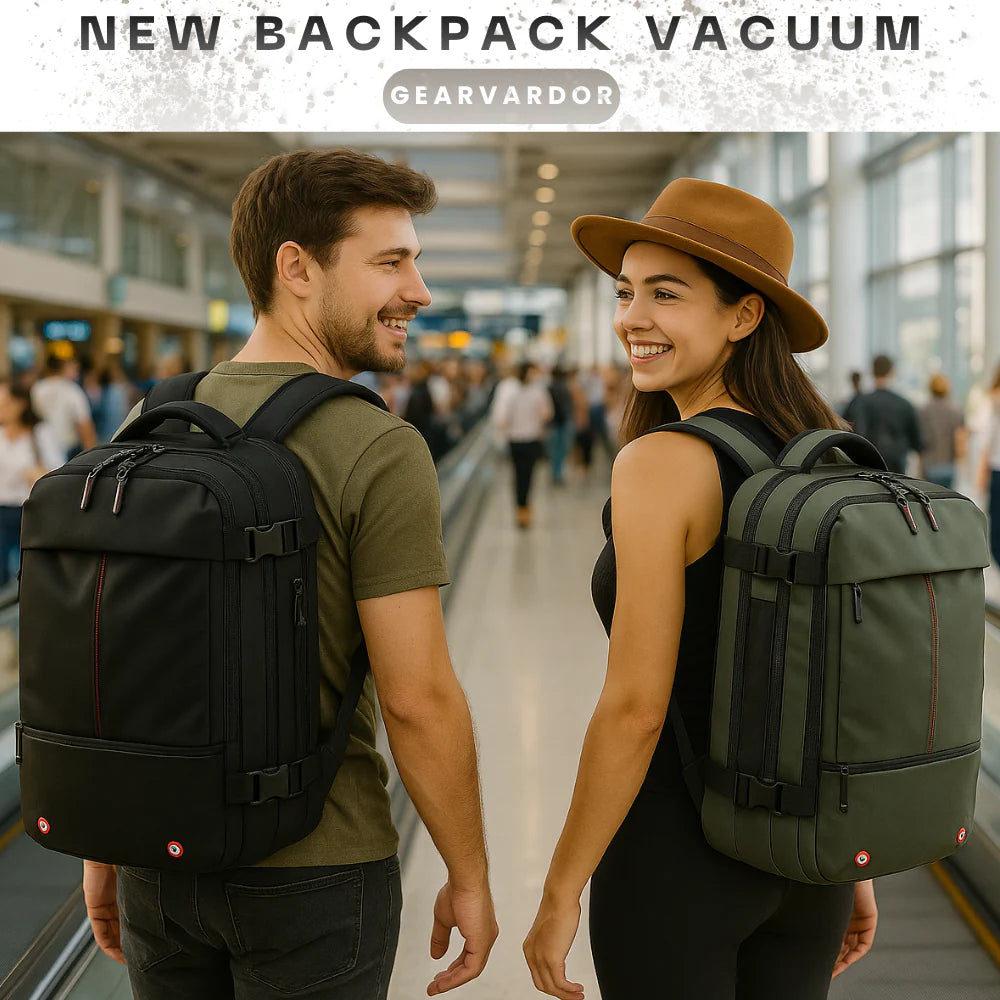 Super Large Capacity Backpack Vacuum Compression For Travel, Business, School, Outdoor,...