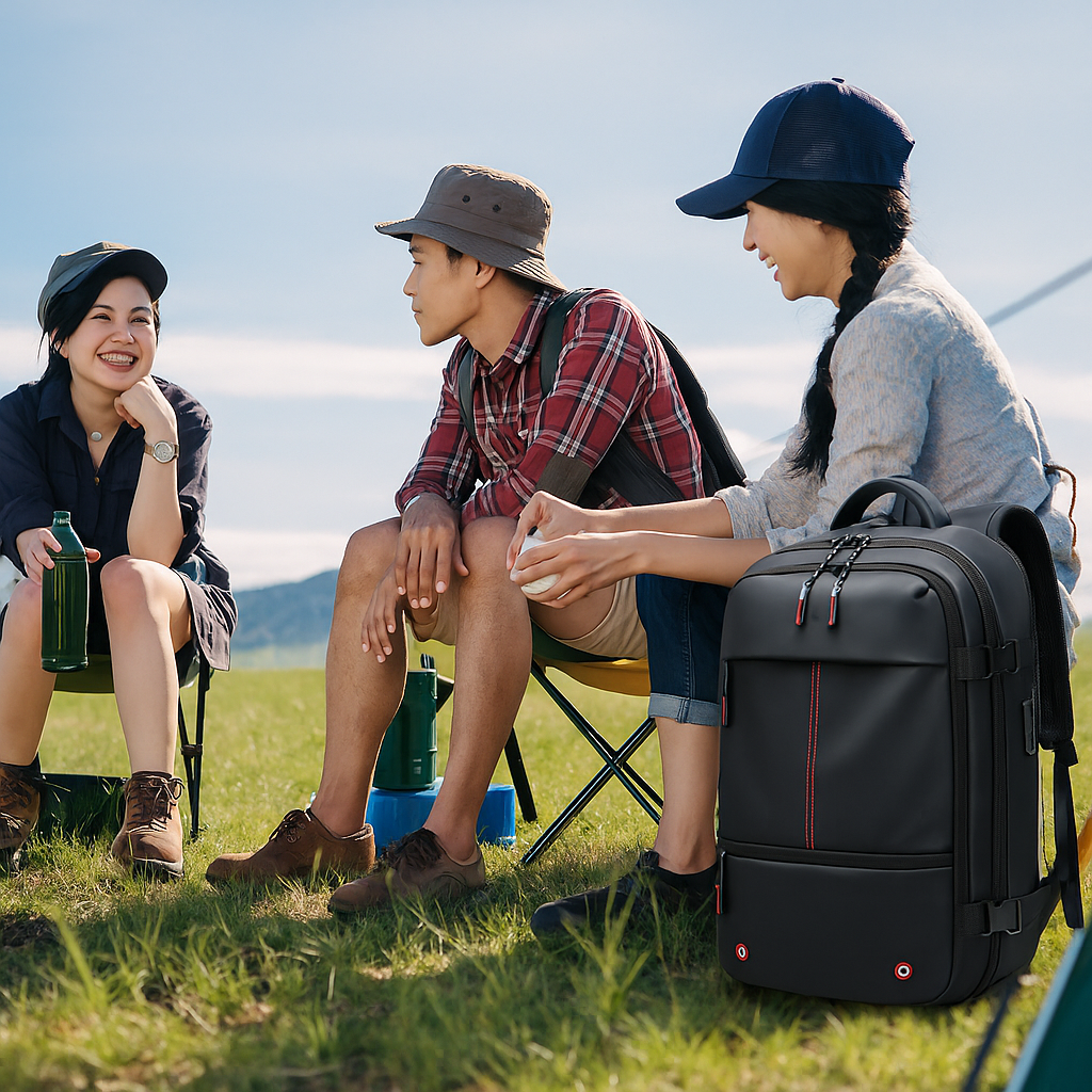 Super Large Capacity Backpack Vacuum Compression For Travel, Business, School, Outdoor,...