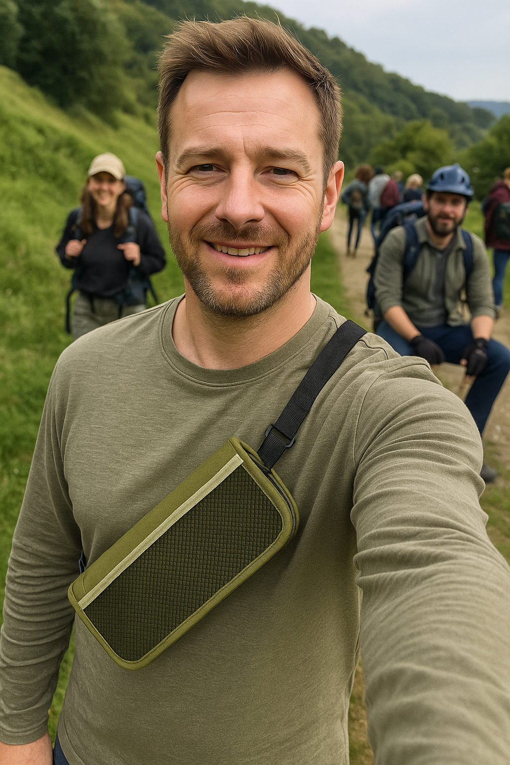 Khách hàng cắm trại